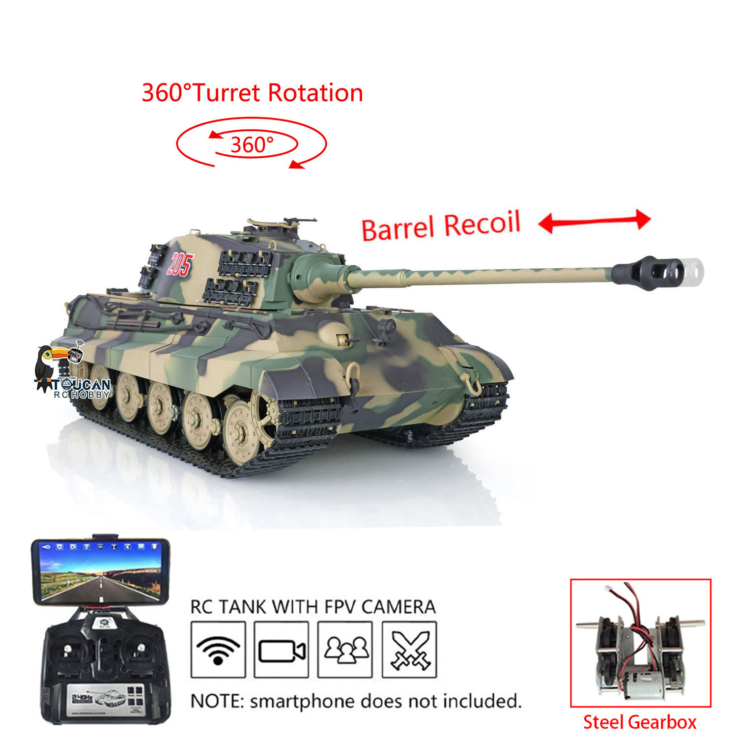 Rc Hobby Kings - Toys Heng Long RC Panzer Tanks