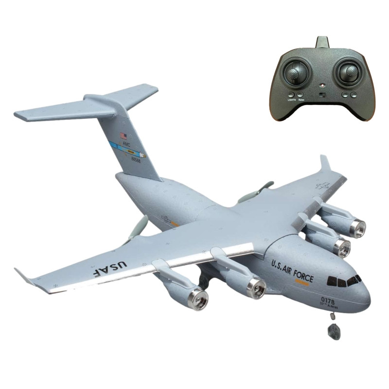 Rc Glider Foam Wing - Large Scale Military Transport RC Airplane