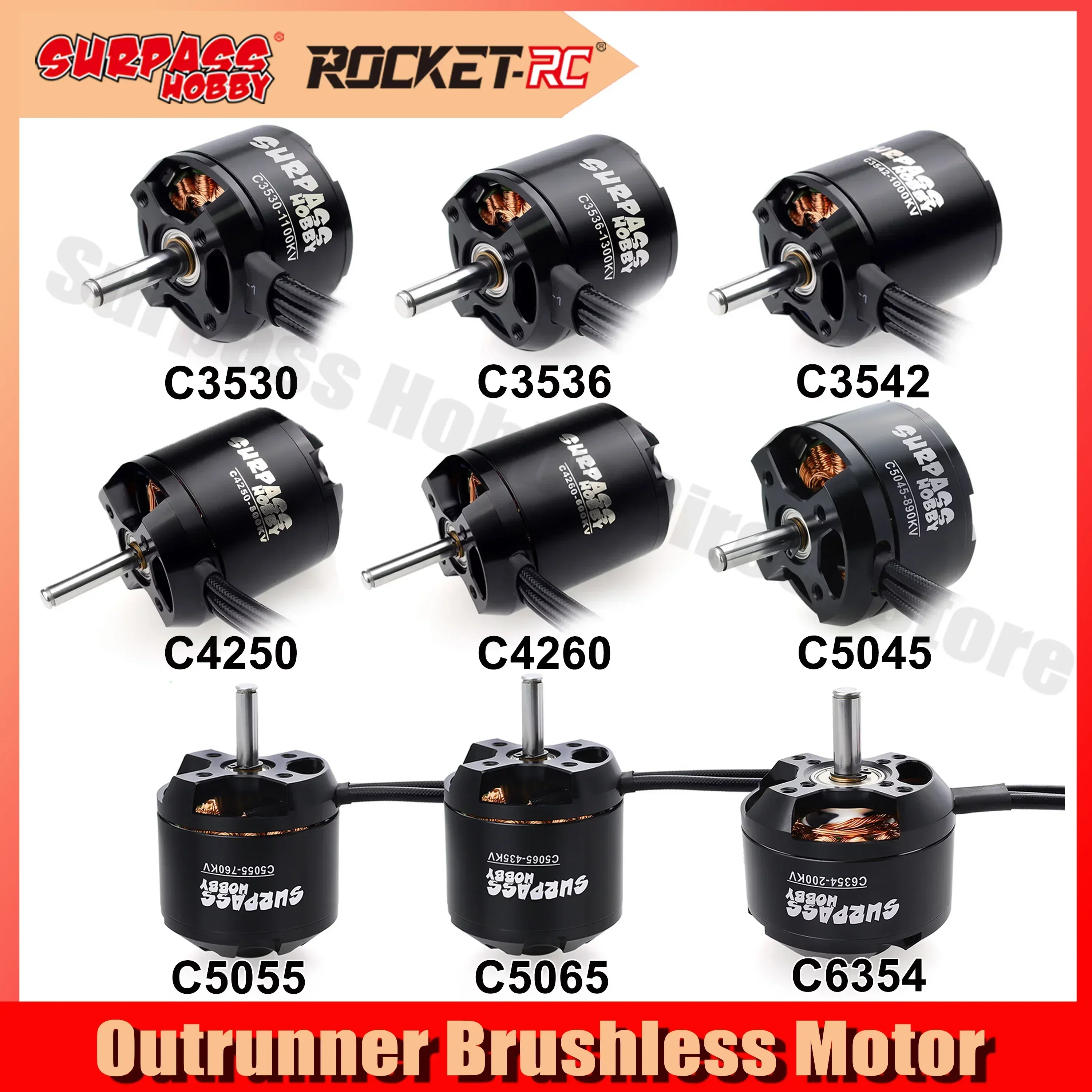 Hobby Rc Quadcopters & Multirotors - Surpass Hobby 2822 2830 3530 3542
