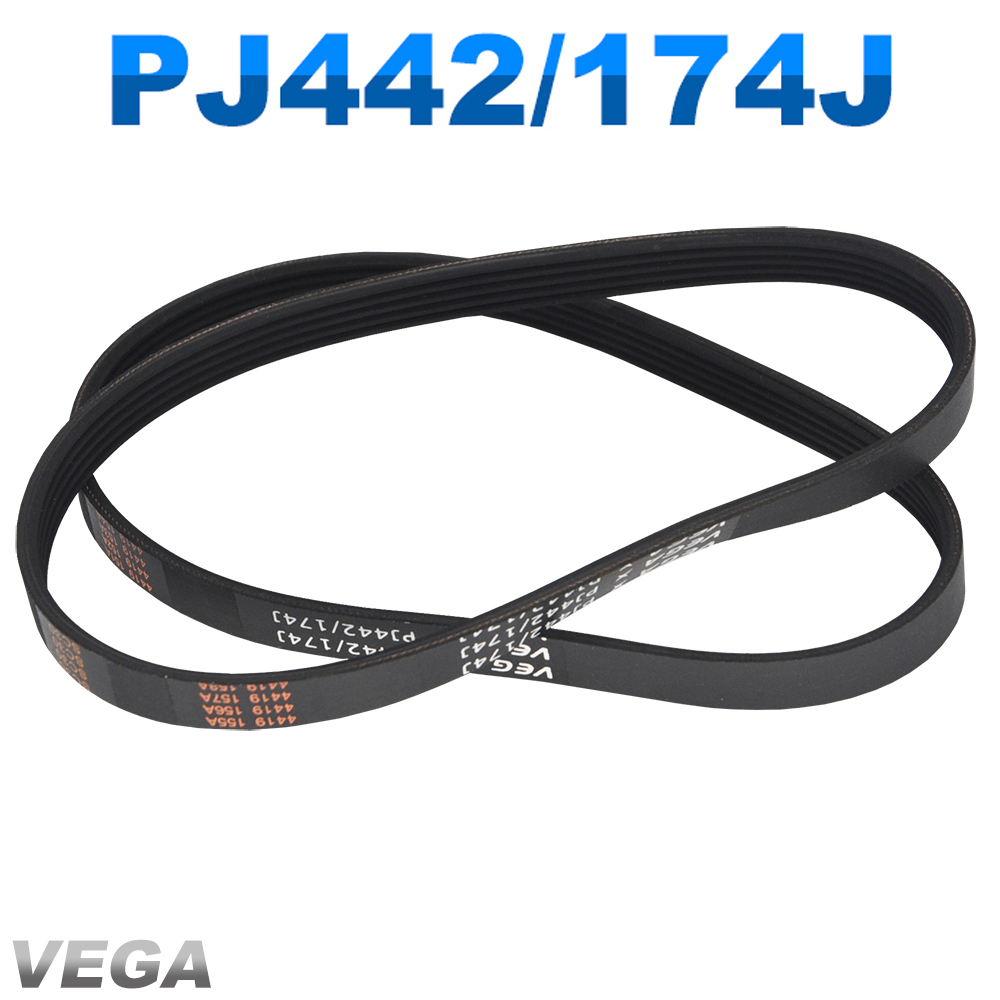 Rc Hobby Engine - VEGA V-Belt PJ442 174J 3/4/5/6 Ribs