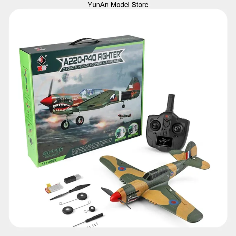Rc Glider Foam Wing - WLtoys XK A220 4CH RC Fighter