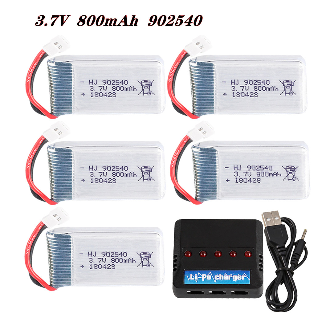 Hobby Rc Quadcopters & Multirotors - 3.7V 800mAh 902540 25C Lipo Battery
