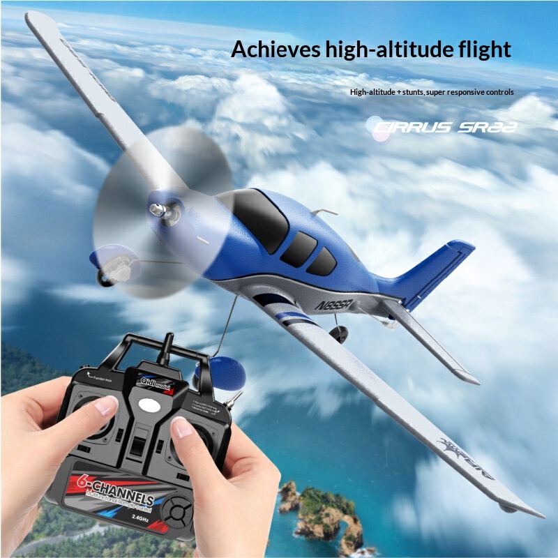Rc Glider Foam Wing - QIDI580 Cirrus SR22 Remote Control Glider