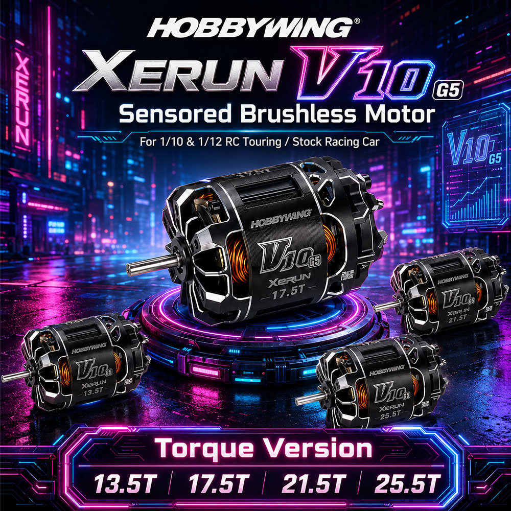 Rc Hobby Engine - HOBBYWING XERUN V10 G5 Standard &