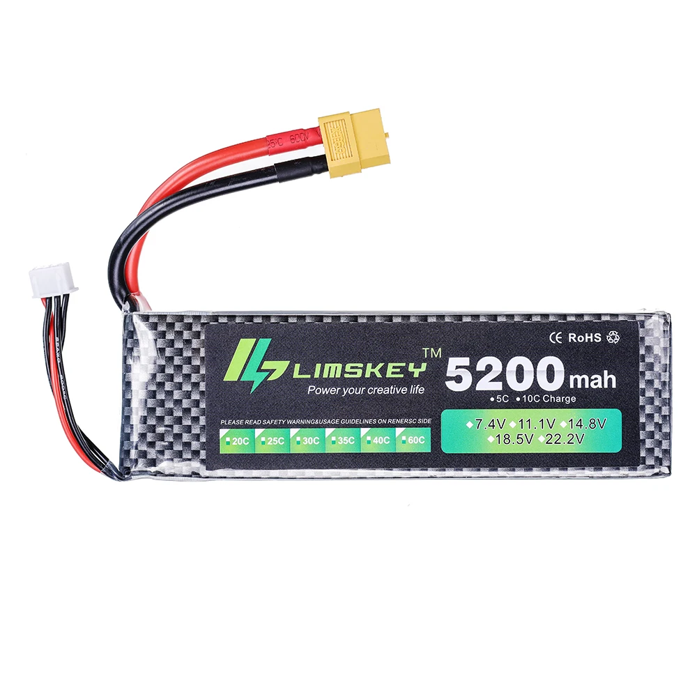 Limskey Power battery 7.4V 520 - Hobby Rc Quadcopters & Multirotors ulasan dan harga