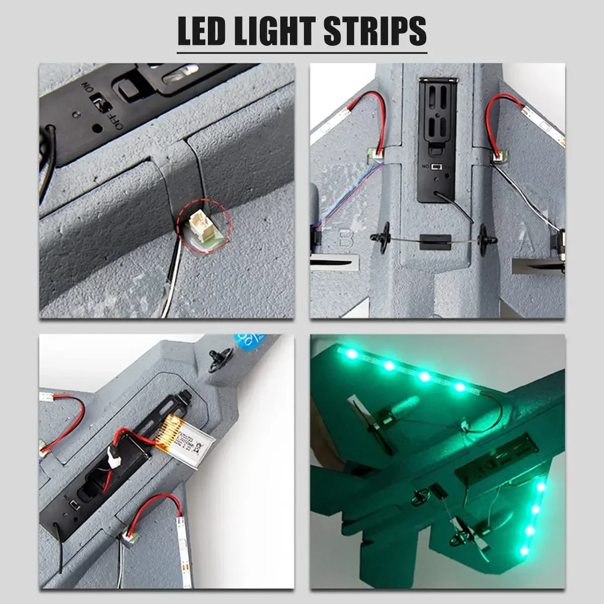 Foam Aircraft Radio Control Pl - Rc Glider Foam Wing ulasan dan harga