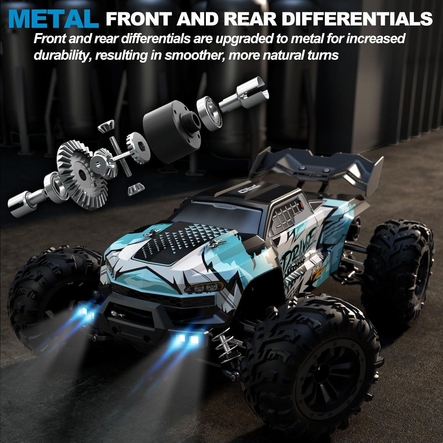 Brushless RC Monster Truck 1:1 - Rc Hobby Grade Monster Truck ulasan dan harga