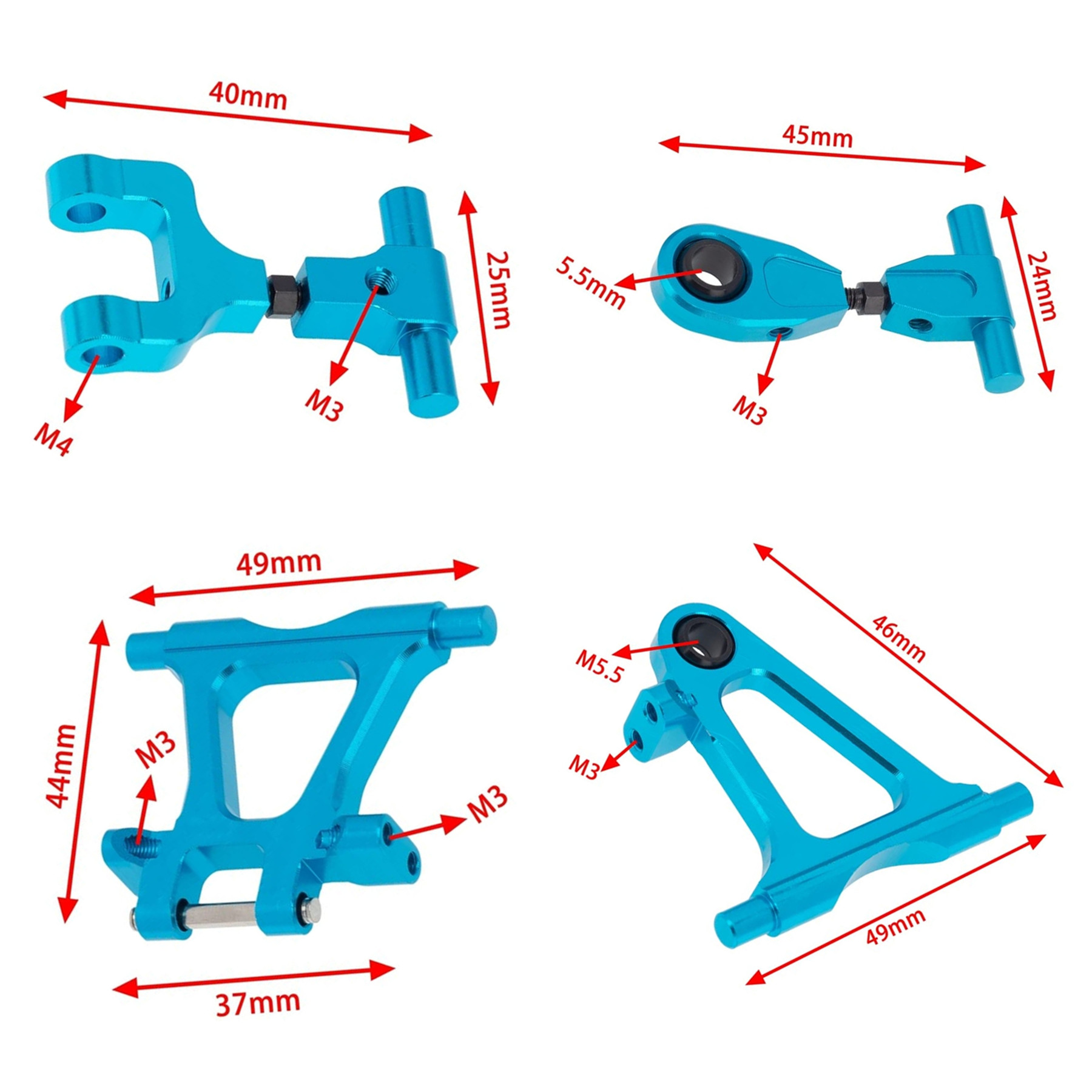 RC TT-02 Full Set Upgrade Part - Rc Hobby Engine ulasan dan harga