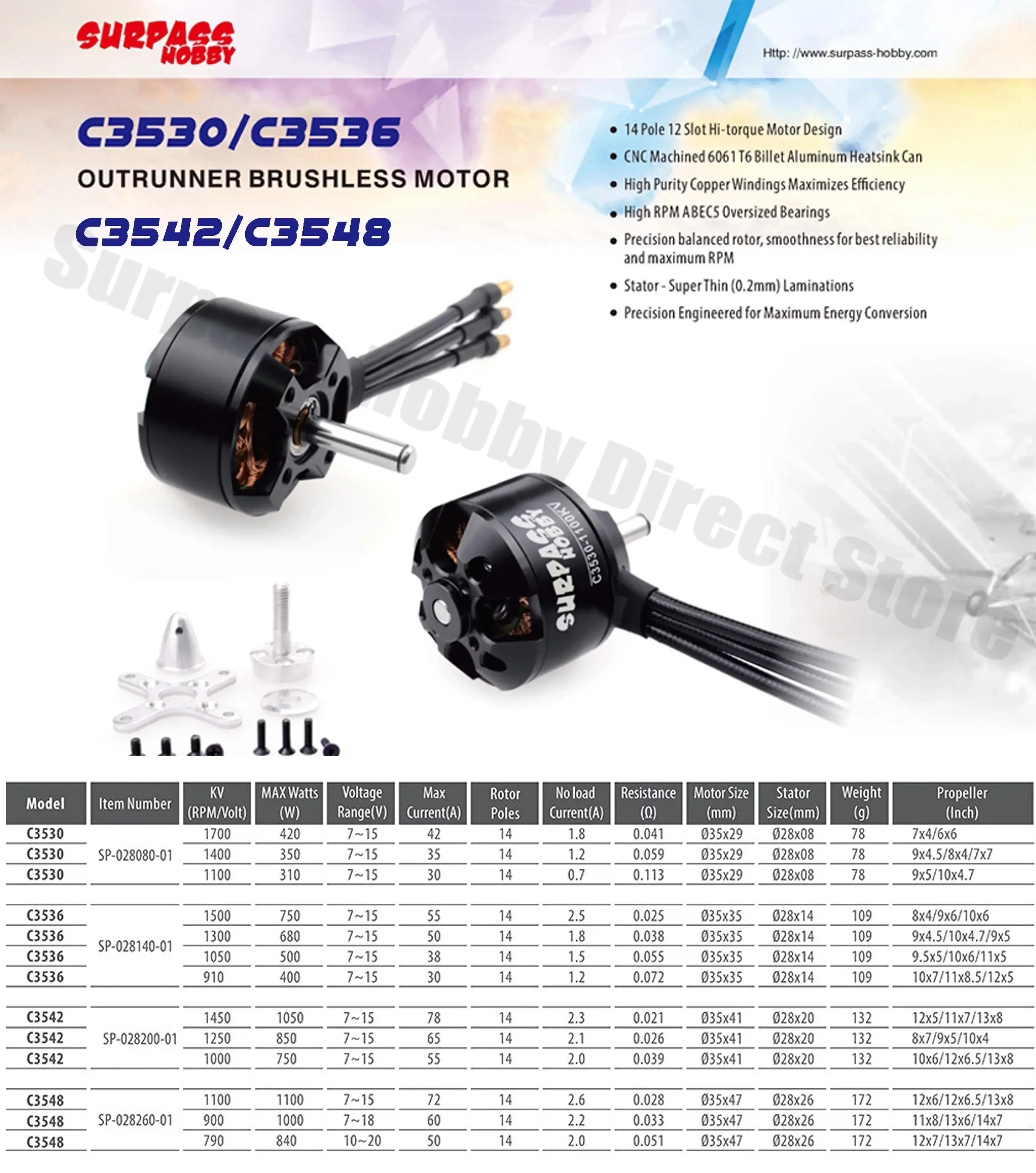 Surpass Hobby 2822 2830 3530 3 - Hobby Rc Quadcopters & Multirotors ulasan dan harga