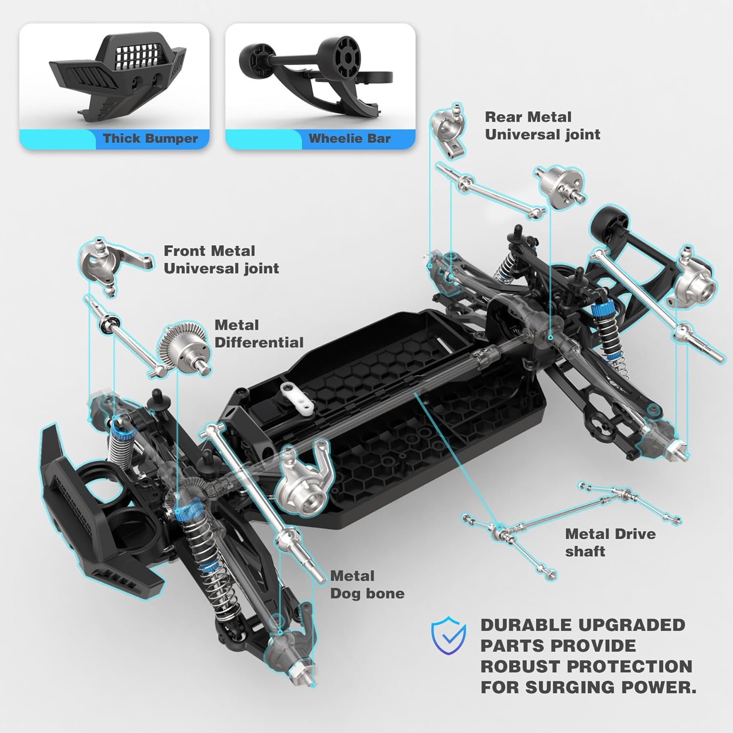 Brushless 1:10 RC Monster Truc - Rc Hobby Grade Monster Truck ulasan dan harga