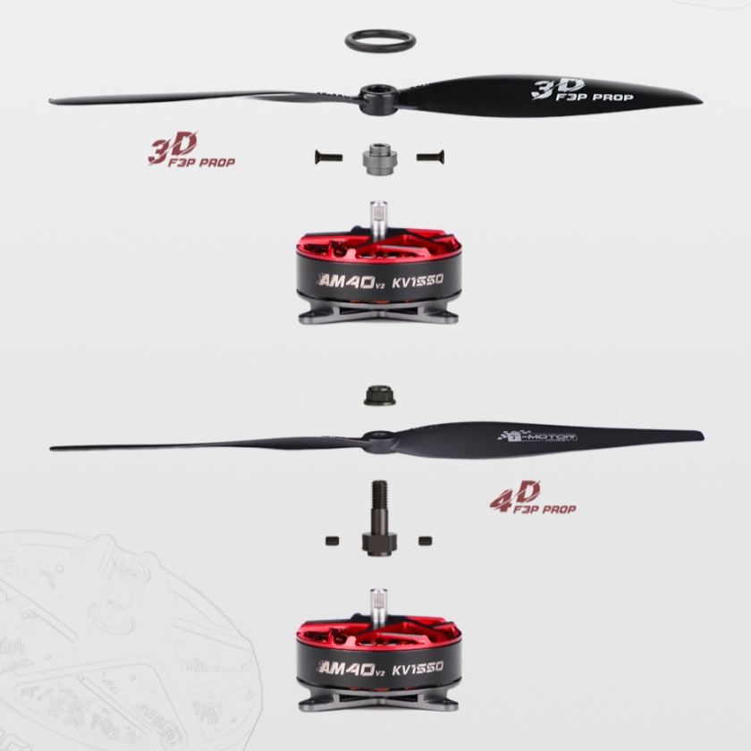 T-Hobby AM40 V2 3D/4D 2-3S Pow - Rc Hobby Motors ulasan dan harga
