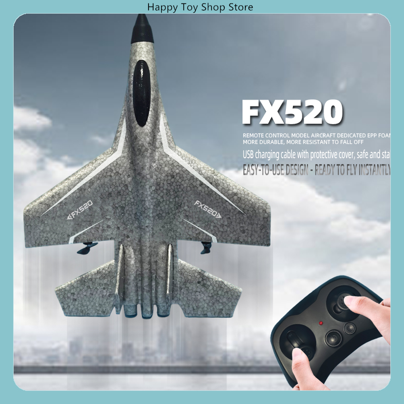 FX FX520 & FX535 2CH RC Fighte - Rc Glider Foam Wing ulasan dan harga