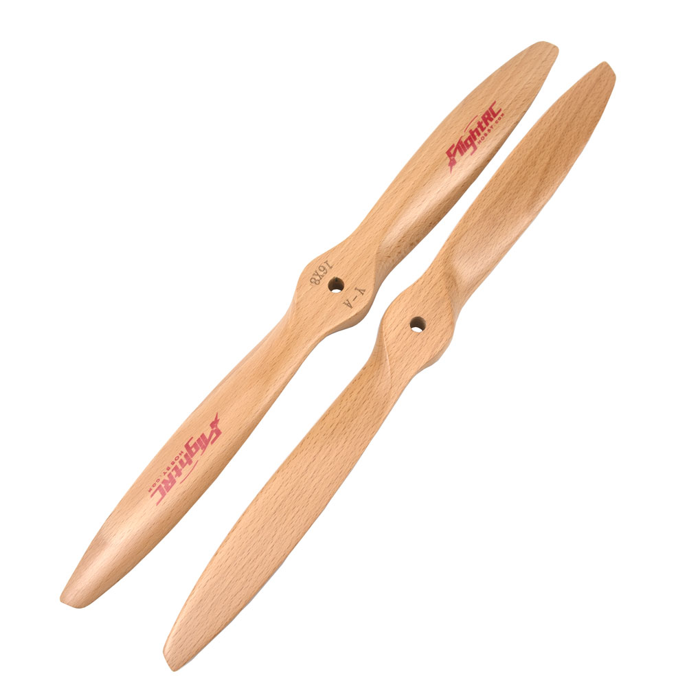 1Pc Wooden Beech Propeller CW  - Rc Hobby Engine ulasan dan harga