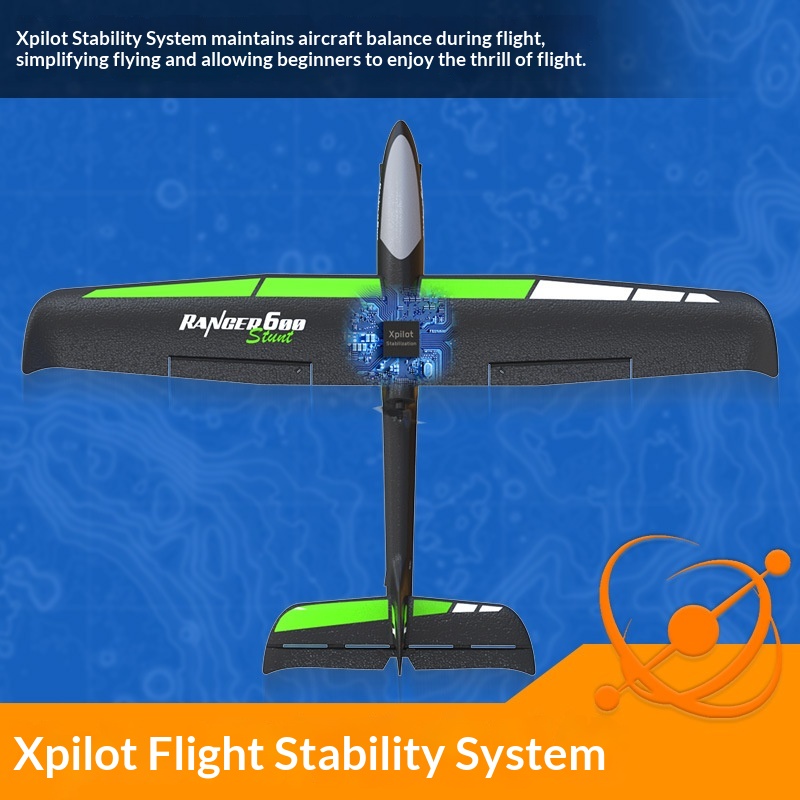 VOLANTEXRC 4 Channel RC Glider - Rc Glider Foam Wing ulasan dan harga