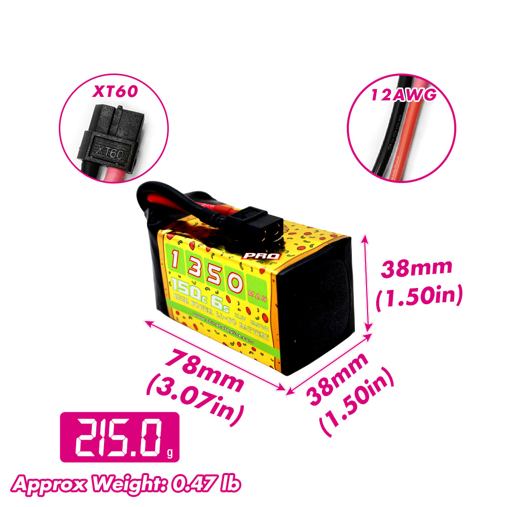2PCS CNHL 6S 22.2V Lipo Batter - Hobby Rc Quadcopters & Multirotors ulasan dan harga