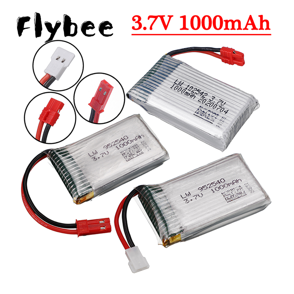 3.7V 1000mah Lipo Battery For  - Hobby Rc Quadcopters & Multirotors ulasan dan harga