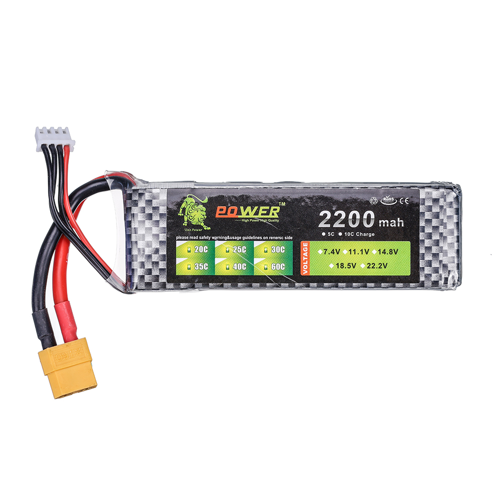 3S 11.1V 2200mAh 35C Lipo Batt - Hobby Rc Quadcopters & Multirotors ulasan dan harga