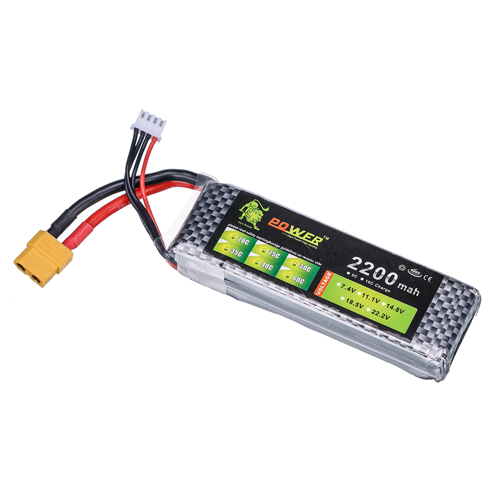 3S 11.1V 2200mAh 35C Lipo Batt - Hobby Rc Quadcopters & Multirotors ulasan dan harga