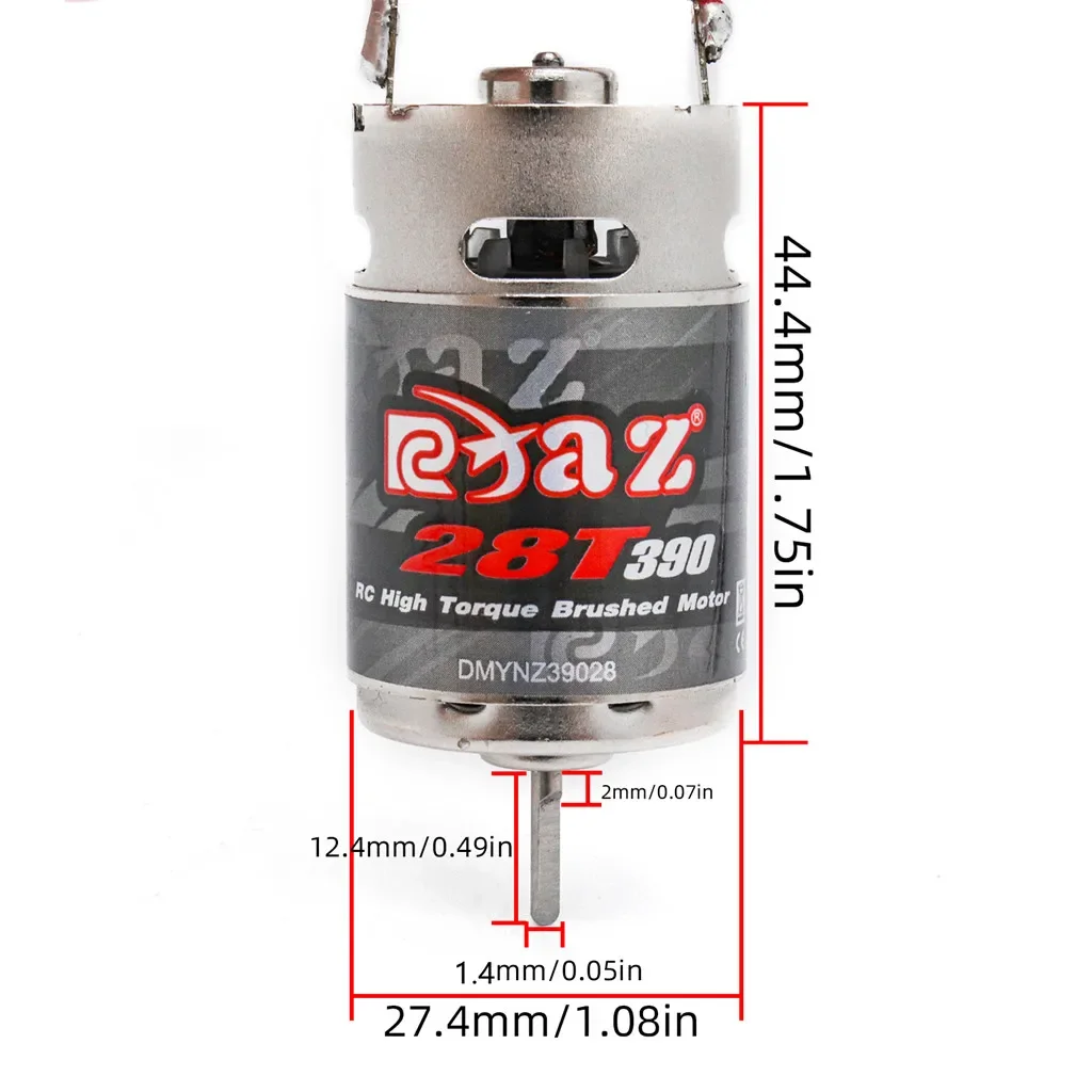 370/380/390 Brushed Motor DC M - Rc Hobby Engine ulasan dan harga