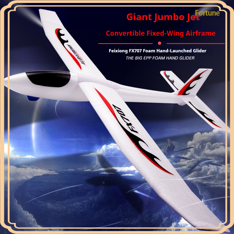 Fixed Wing Glider FX707 Upgrad - Rc Glider Foam Wing ulasan dan harga