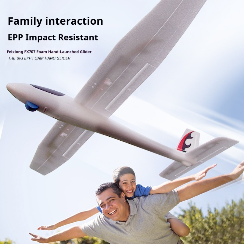 Fixed Wing Glider FX707 Upgrad - Rc Glider Foam Wing ulasan dan harga