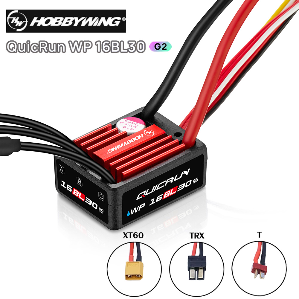 Hobbywing QuicRun WP-16BL30 G2 - Rc Hobby Engine ulasan dan harga