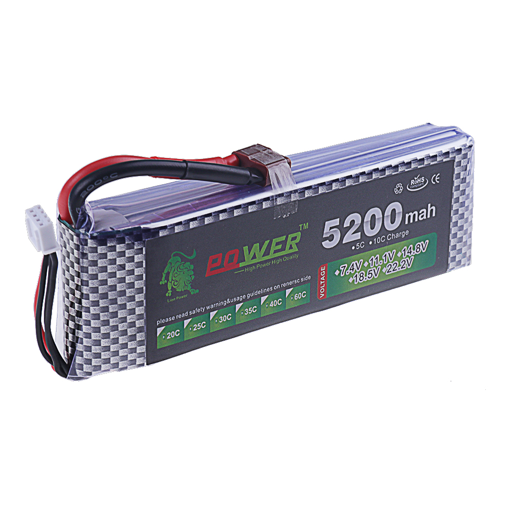 3S Lipo Battery 11.1V 5200mah  - Hobby Rc Quadcopters & Multirotors ulasan dan harga