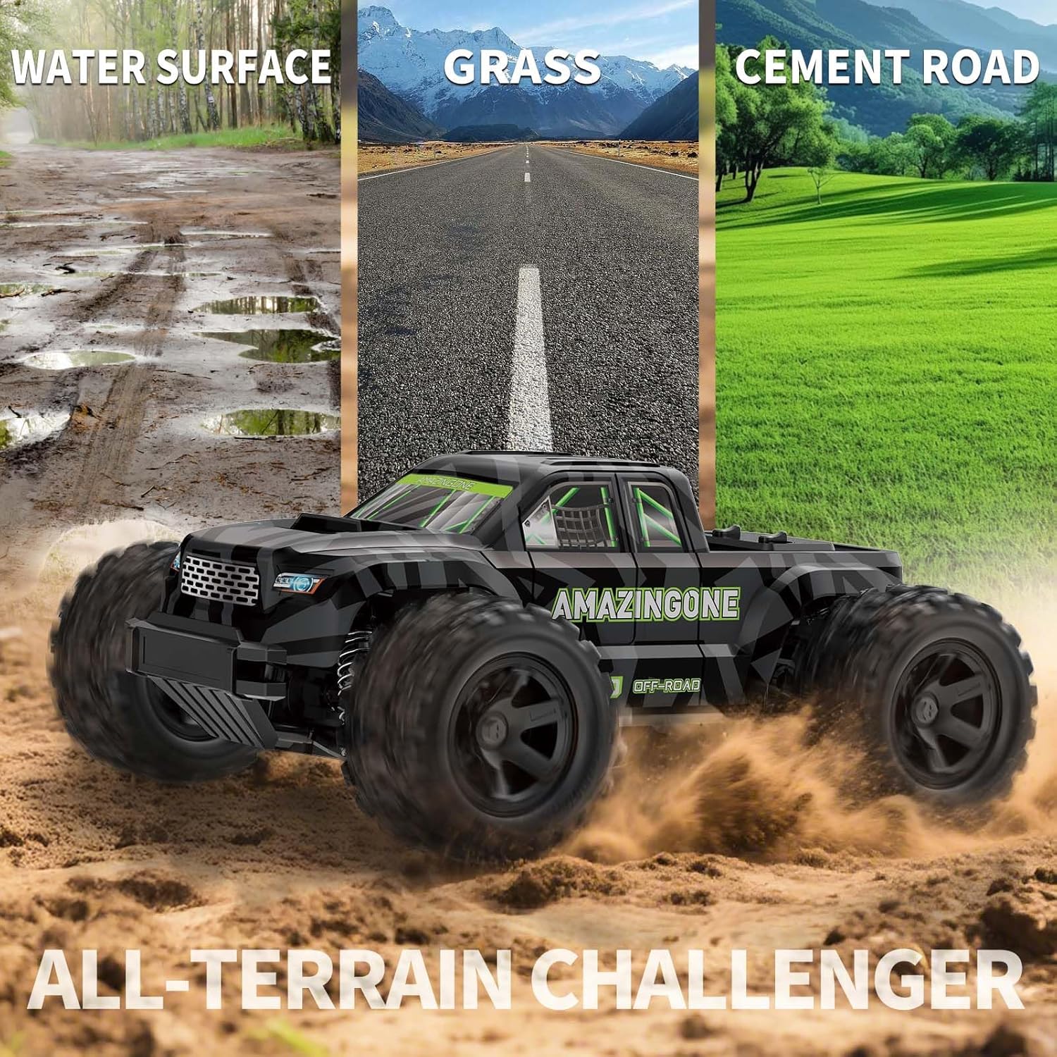 JT18W 1/18 Scale High Speed 35 - Rc Hobby Grade Monster Truck ulasan dan harga