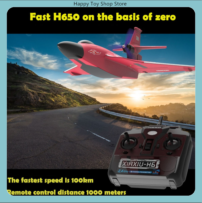 H650 Raptor 6CH Brushless RC A - Rc Glider Foam Wing ulasan dan harga